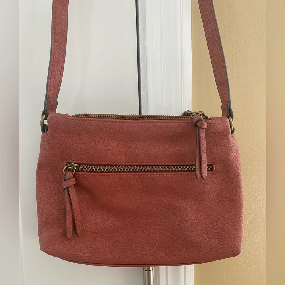 Sonoma Crossbody Purse Rust Red/Brown NWOT - Picture 16 of 16